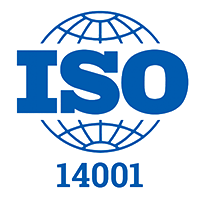 Logo ISO 14001, certificación ambiental